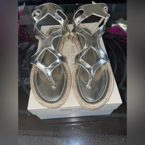 Jimmy Choo Espadrille Sandals